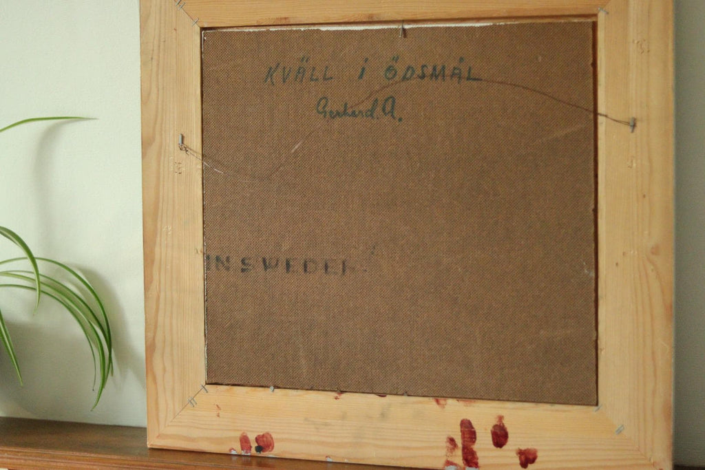 “Evening in Ödsmål” by Gerhard Abrahamsson