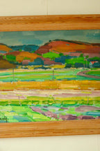 Original Mid-Century Swedish Oil on Canvas – By GERHARD LUNDBERG