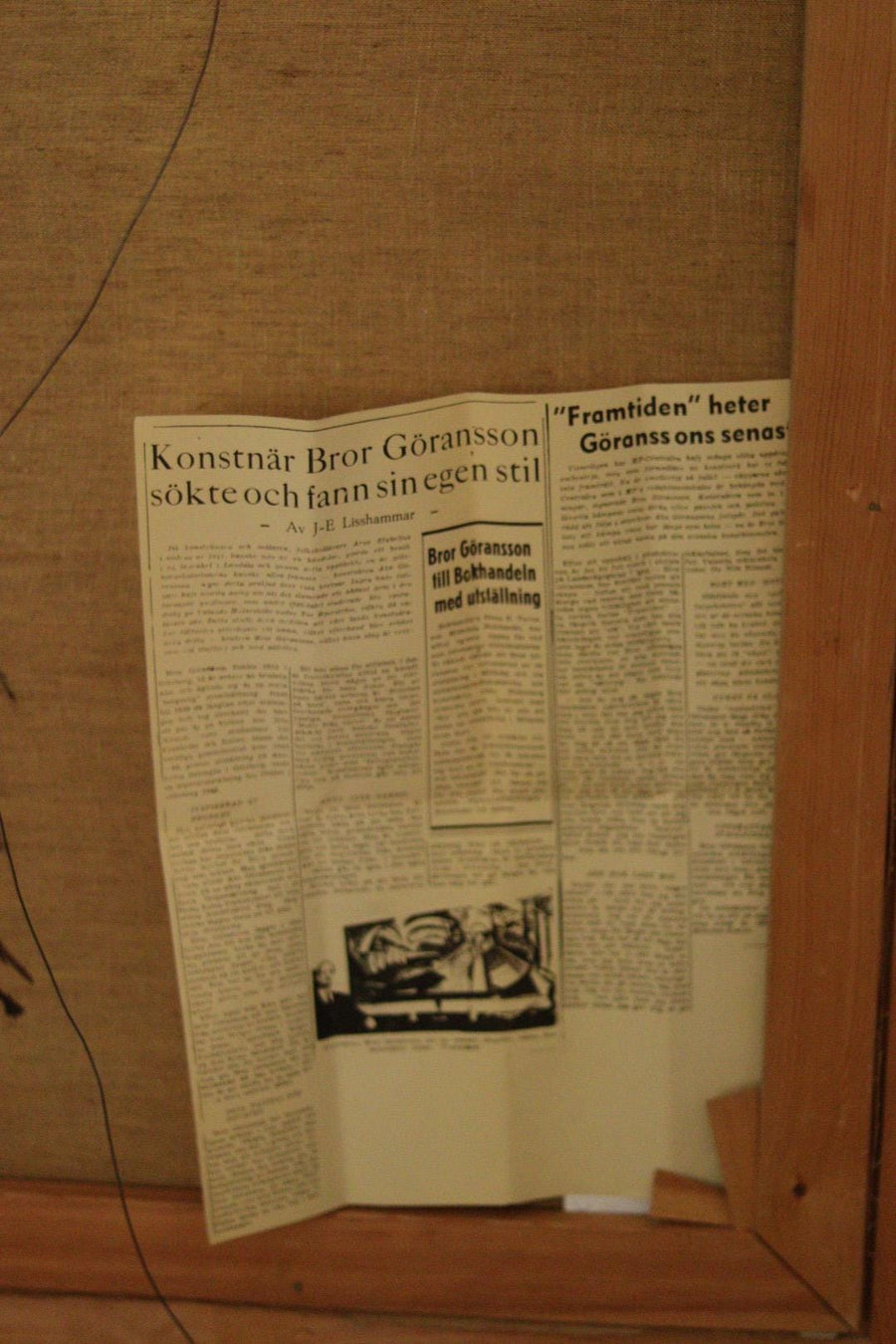 “Landscape with Barn” by Bror Göransson