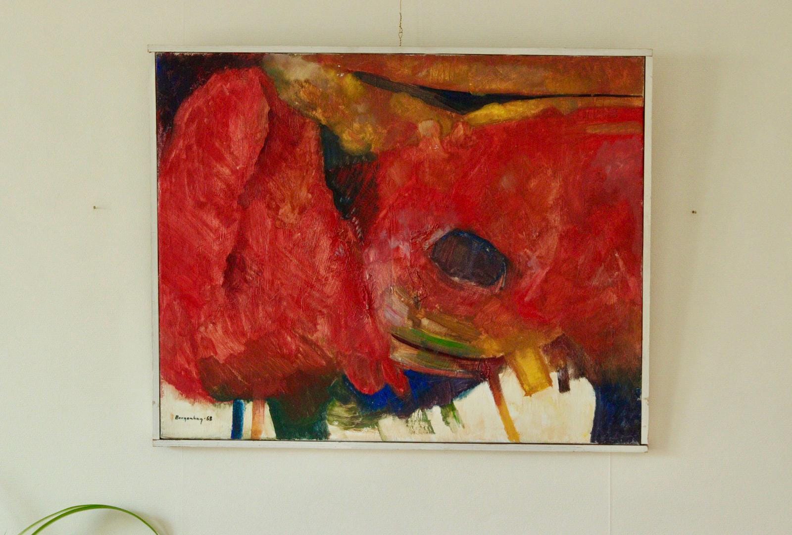 "Abstract " Gunnar Borgenhåg