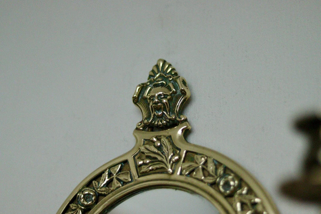 SINGLE Vintage Swedish Brass Sconce