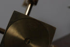 Five-Arm Swedish Brass Candelabra by Gusum Circa 1990