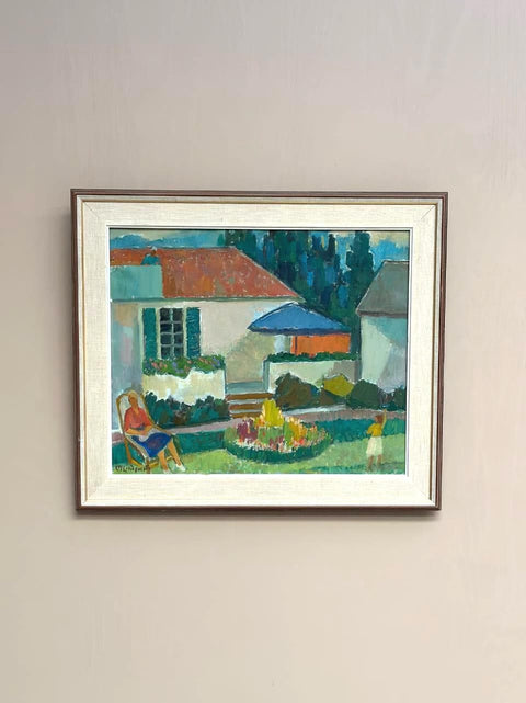 “Summer Cottage” by Carl Magnus Lindqvist