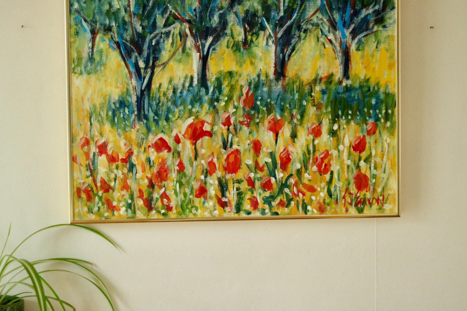 "Valmo Vid Olivlund" by Gunnar Ingemar Erixon