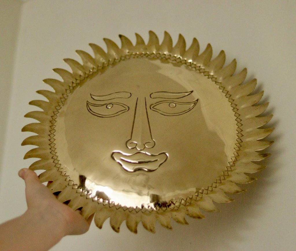 Vintage Brass Sun