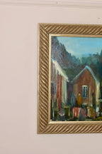 "Cabins at Dusk"- by Göte Lundberg