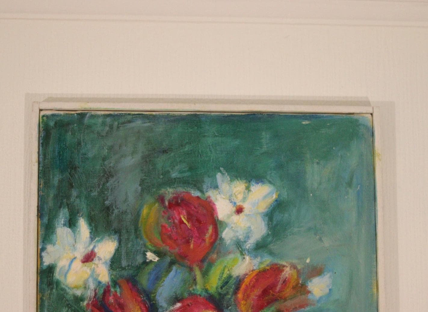 “Vase and Flowers” by M. Hernek