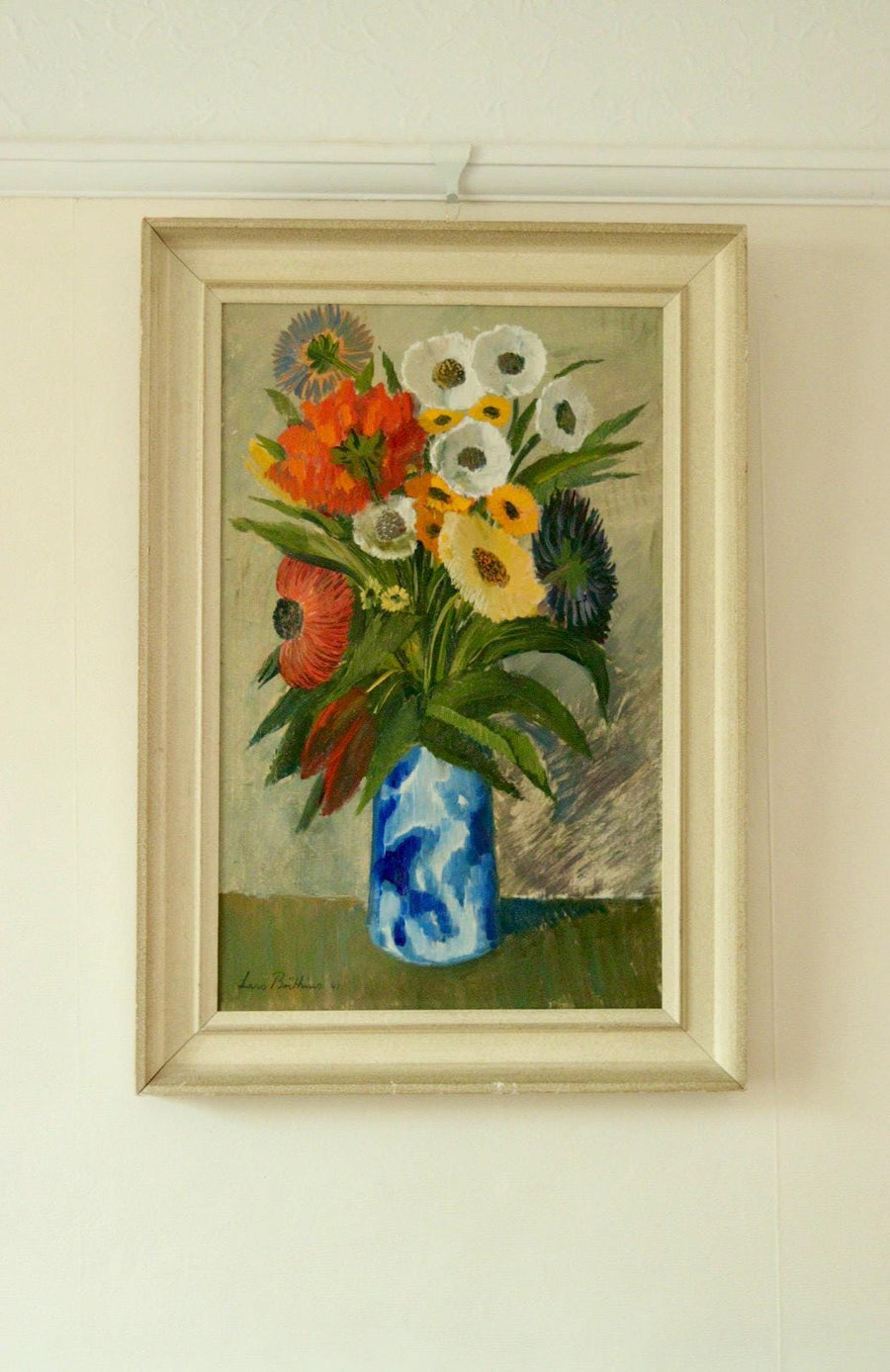 “Still Life with Blue Vase” by Lars Boethius