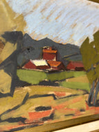 “Landscape with Tree” by Uno Lindberg