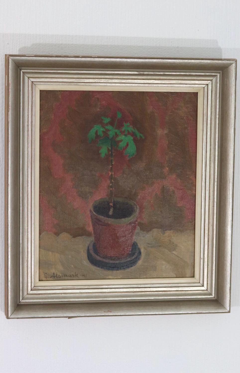 “Gingoväxt (Gingko Plant)” by Eric Alsmark, 1941