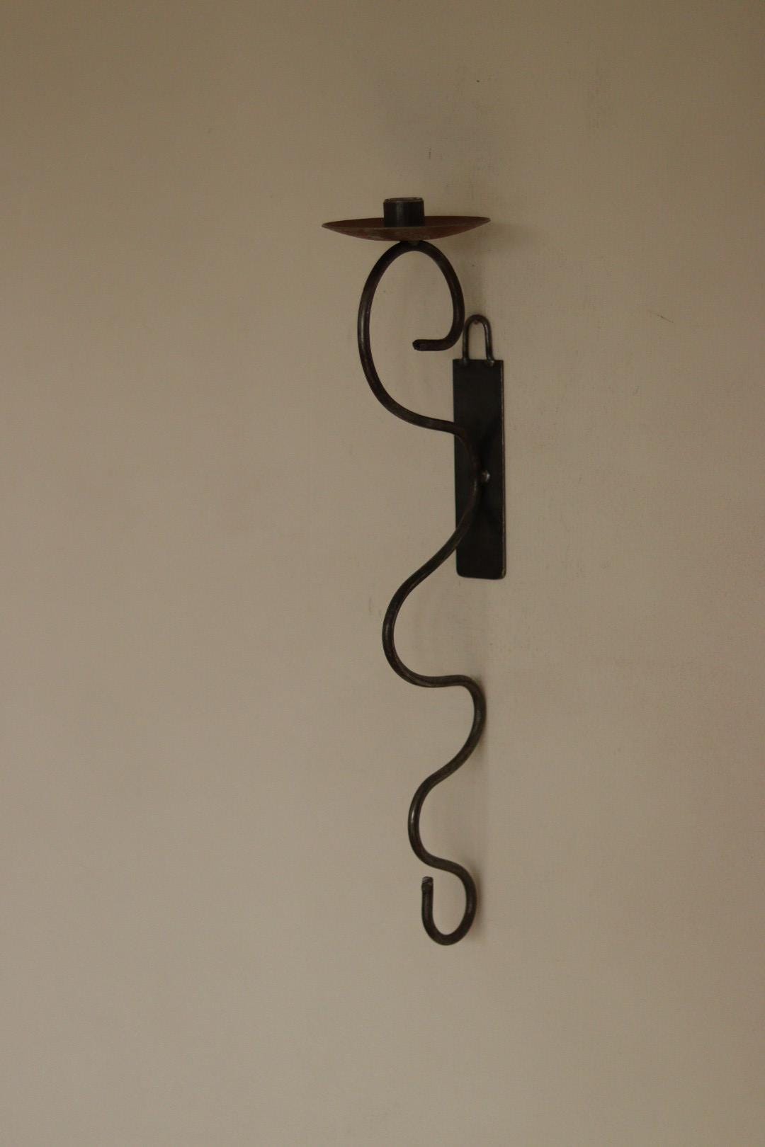 Pair of Mid-Century-Swedish Sconces with Black Coating