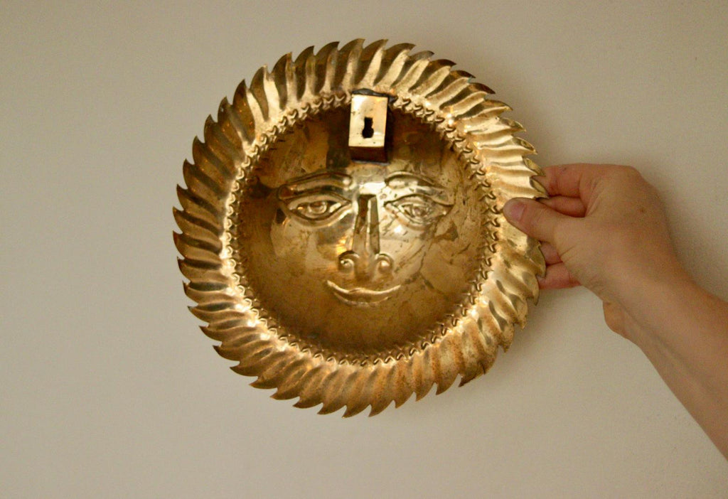 Vintage Brass Sun