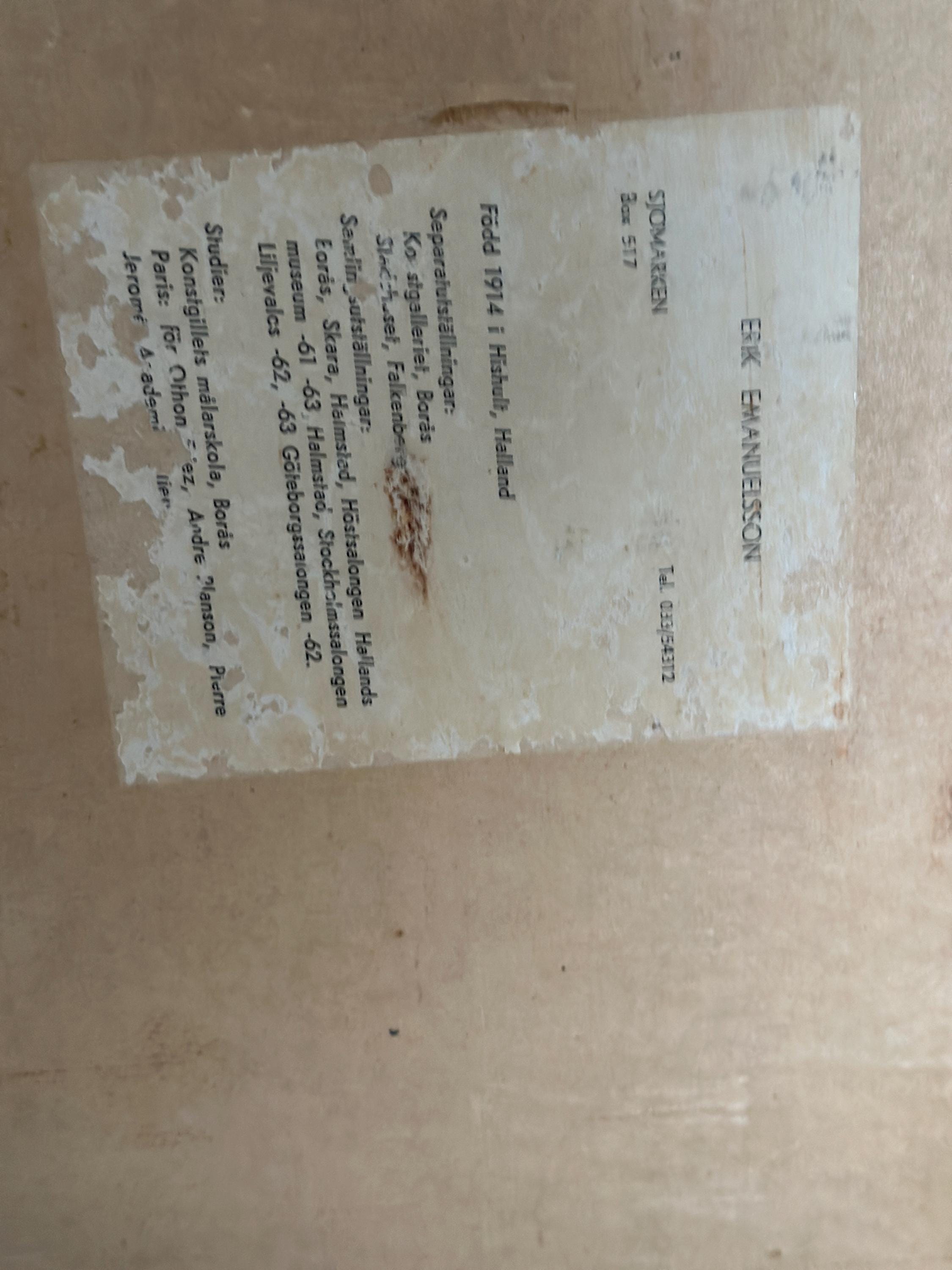 “Komposition” by Erik Emanuelsson