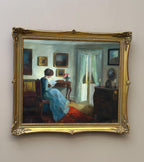 “Woman Reading” by Edith Gert