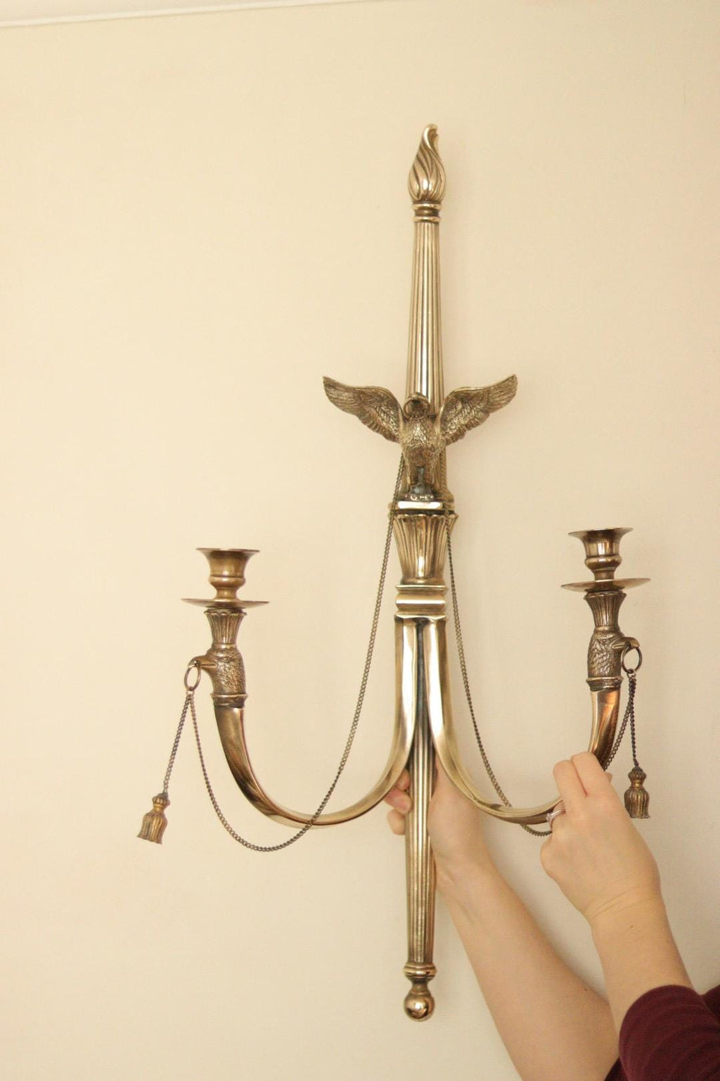 Antique Brass Sconce
