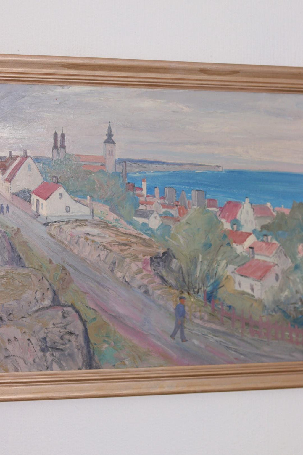 “Village Scene II” by E. R. Olsson