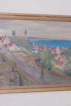 “Village Scene II” by E. R. Olsson