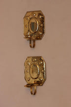 Pair of Mid-Century Brass Swedish Sconces