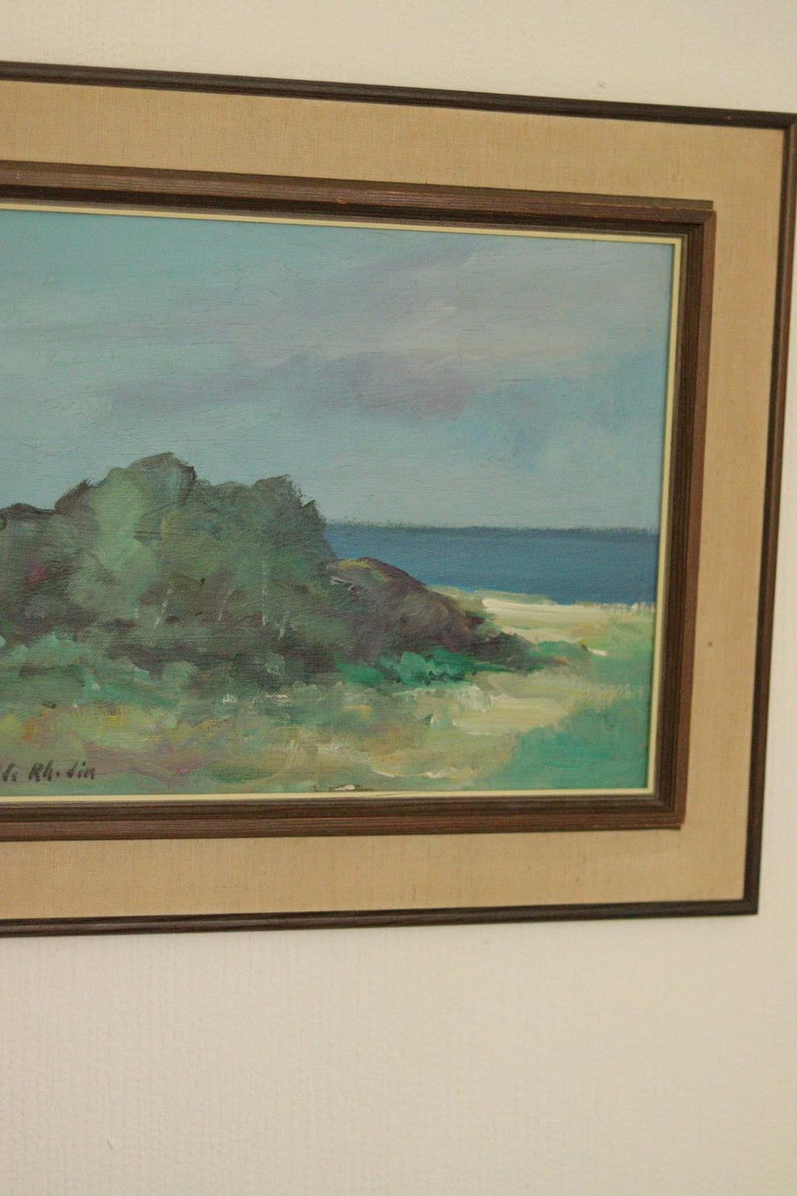 “Hallands Kust” by T. Rhodin, 1980