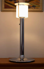 Chrome Table Lamp by Anna Ehrner for Ateljé Lyktan, 1970s