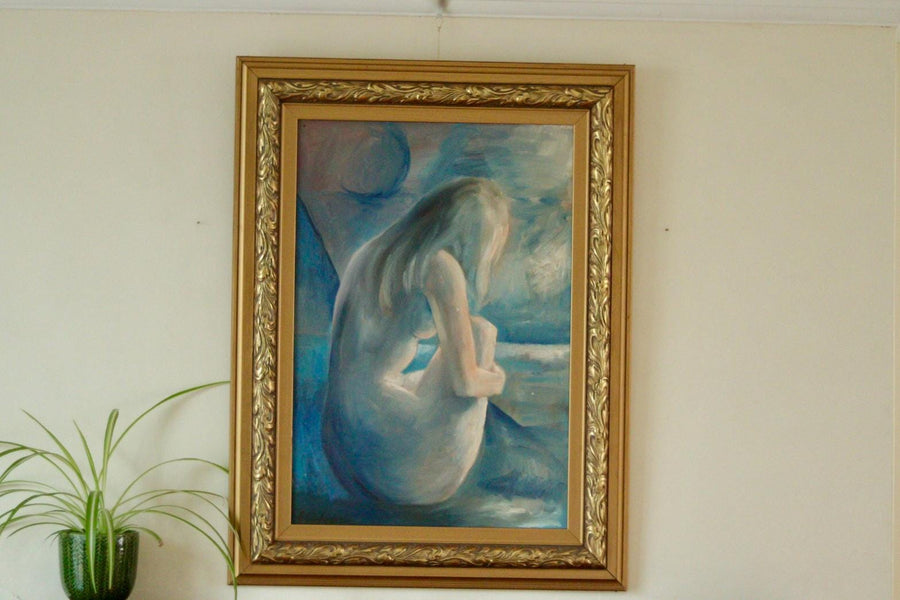 “Seated Woman” –  K. Rolfsson