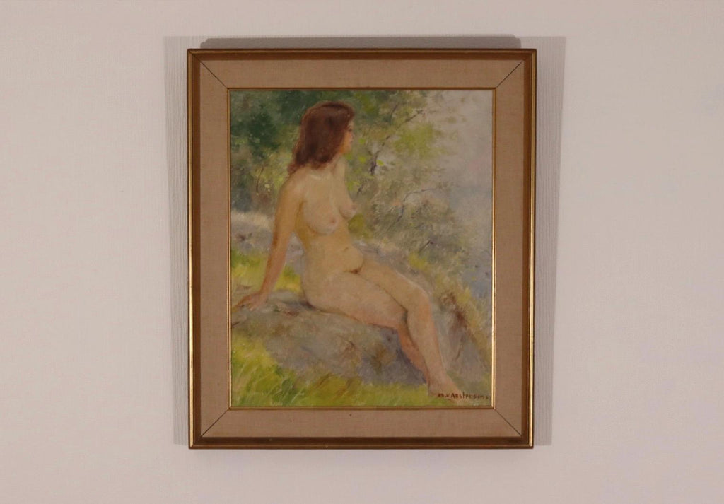 “Sitting Woman” by Karl Vilhelm Anstensen