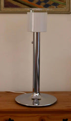 Chrome Table Lamp by Anna Ehrner for Ateljé Lyktan, 1970s