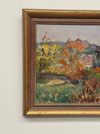 “City Obscured by Trees” by Adolf Jansson