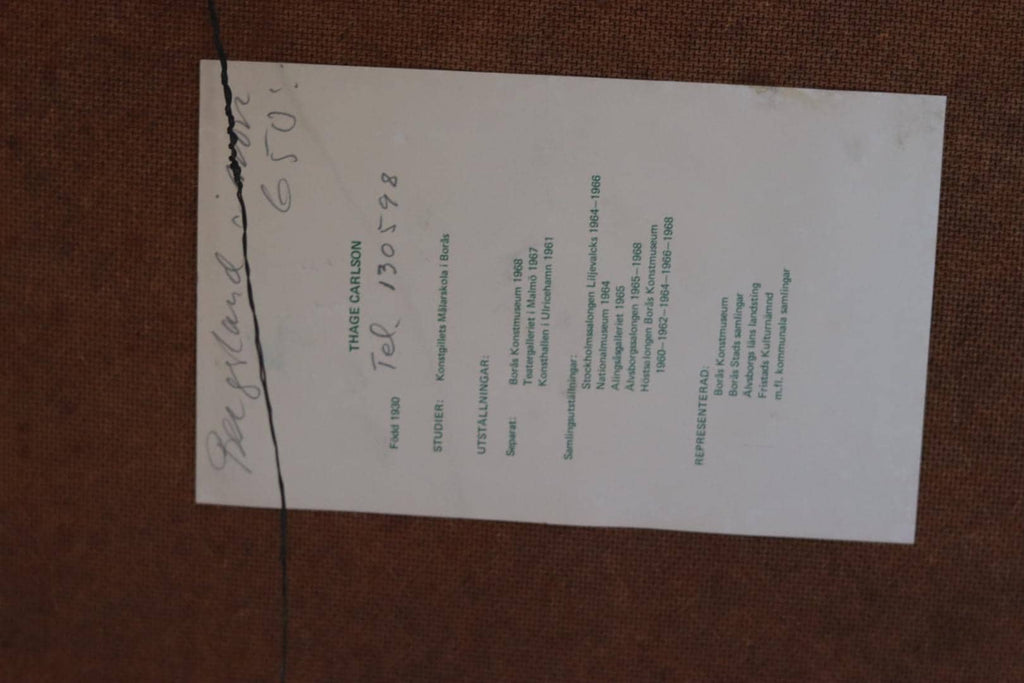 “Bergsland” by Thage Carlson