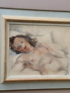 “Reclining Nude Woman” by Erik Magnusson