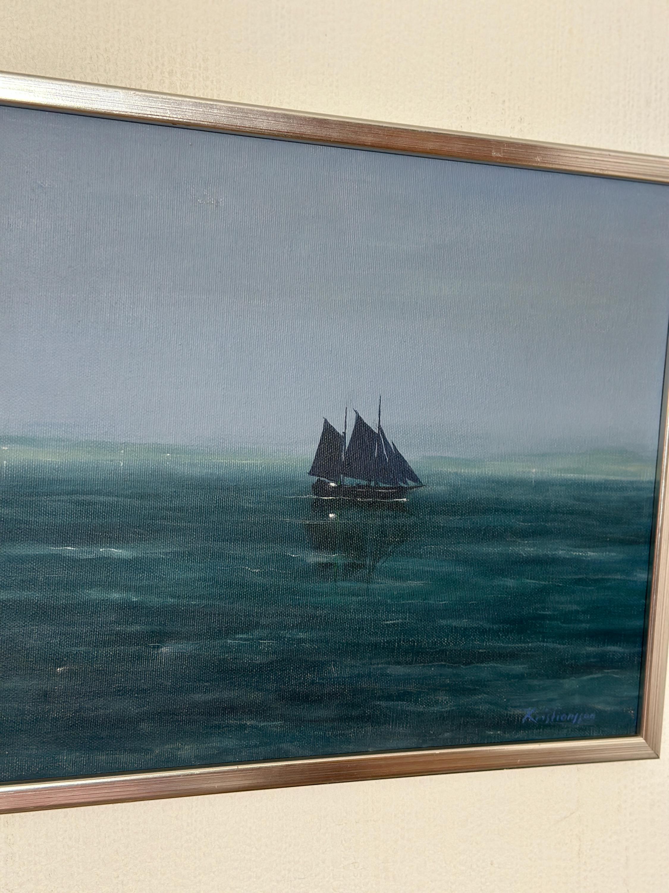 “Sailboat at Sea”