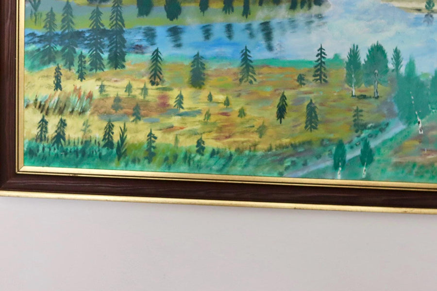 "Morning Mist Over The Forest Lake" by RAGNAR ALNEVIK