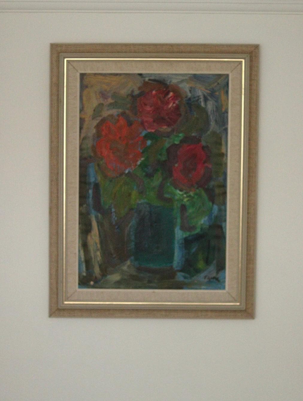 “Still Life with Vase” by Gösta Falck