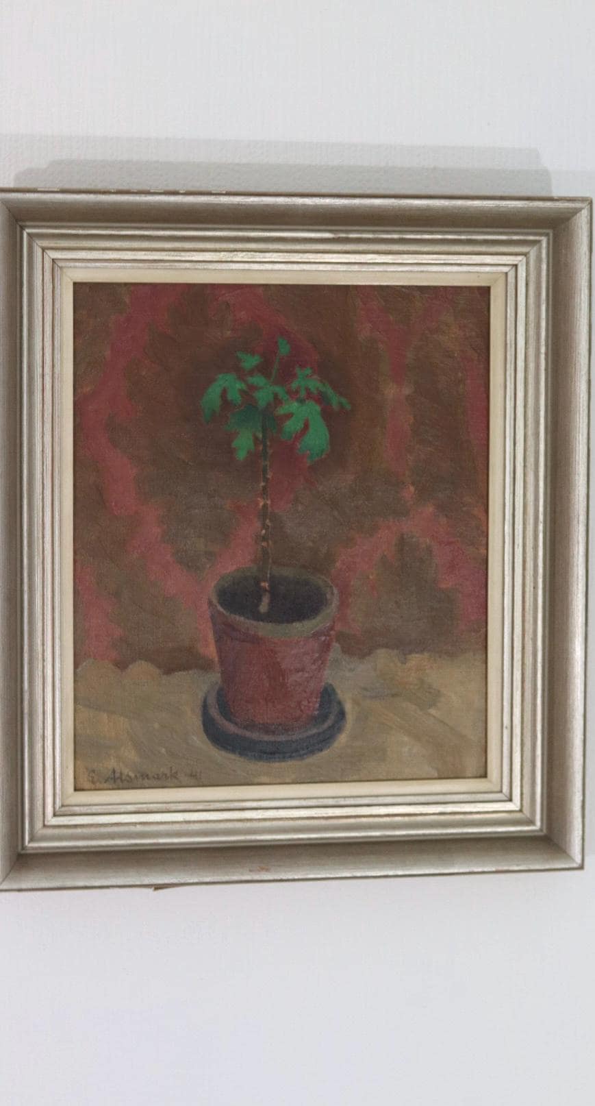 “Gingoväxt (Gingko Plant)” by Eric Alsmark, 1941