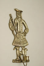 Pair of Mid-Century Brass Danish Sconces
