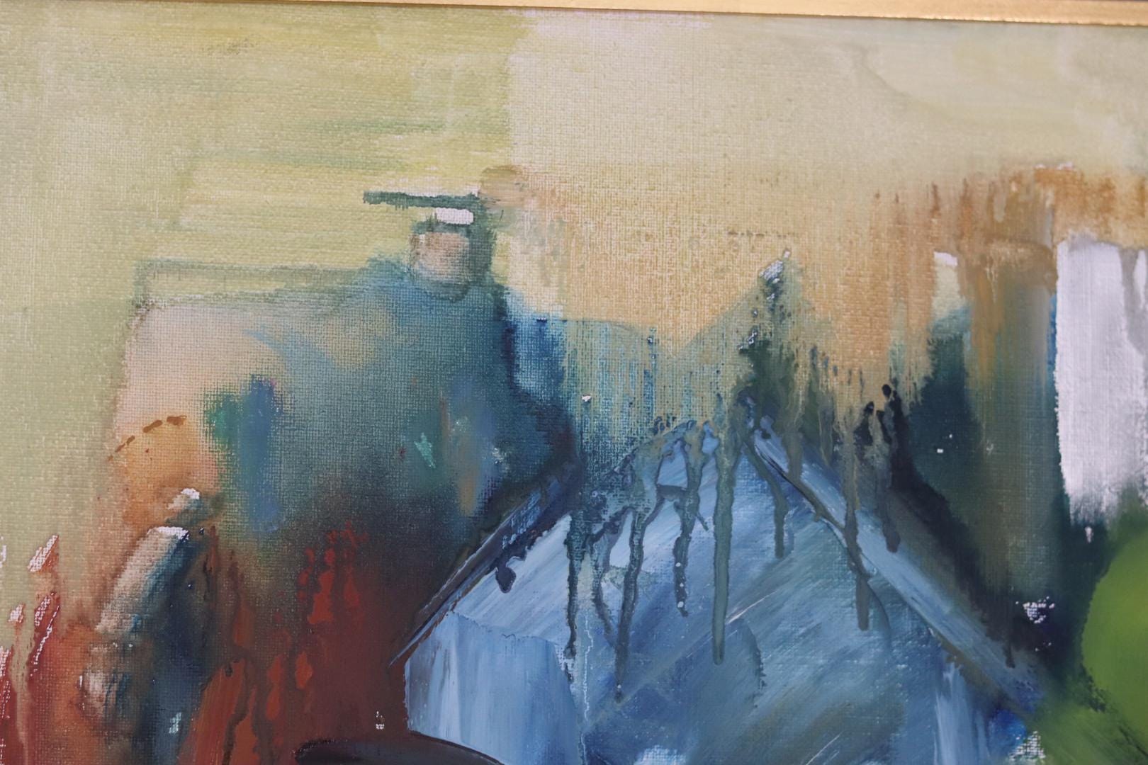 Original Swedish Oil on Canvas – “Vibrant Still Life”