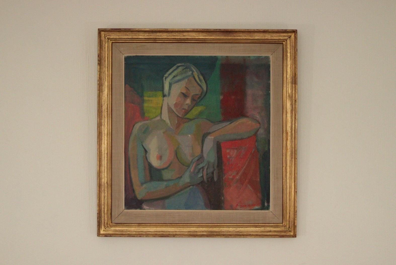 “Modell” by Margareta Wallin (1912–1992)