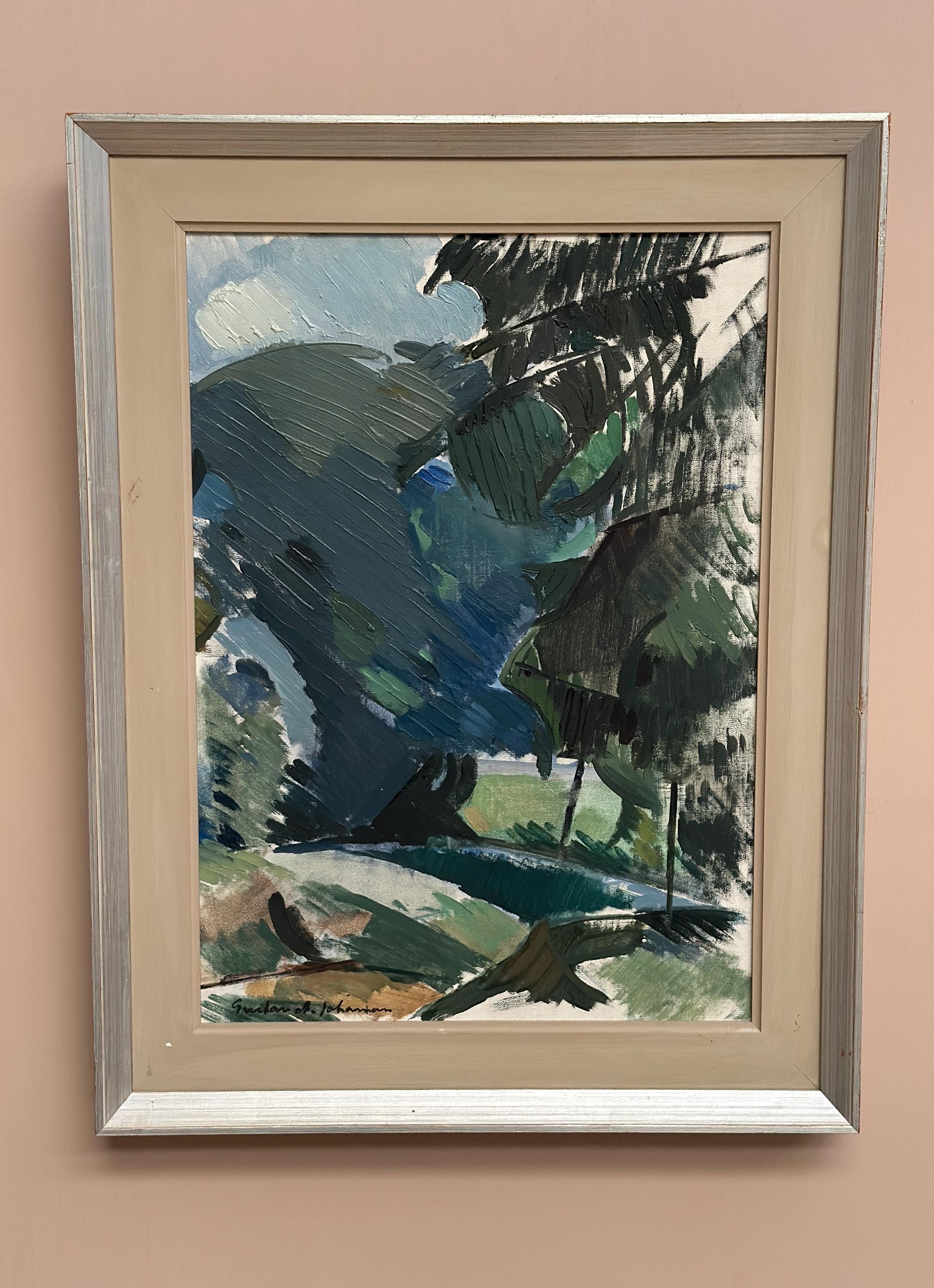 “Abstract Forest” by Gustav‑Adolf Johansson