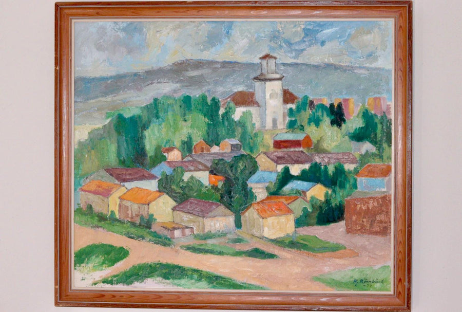"Village" by Hjalmar Rönnbäck
