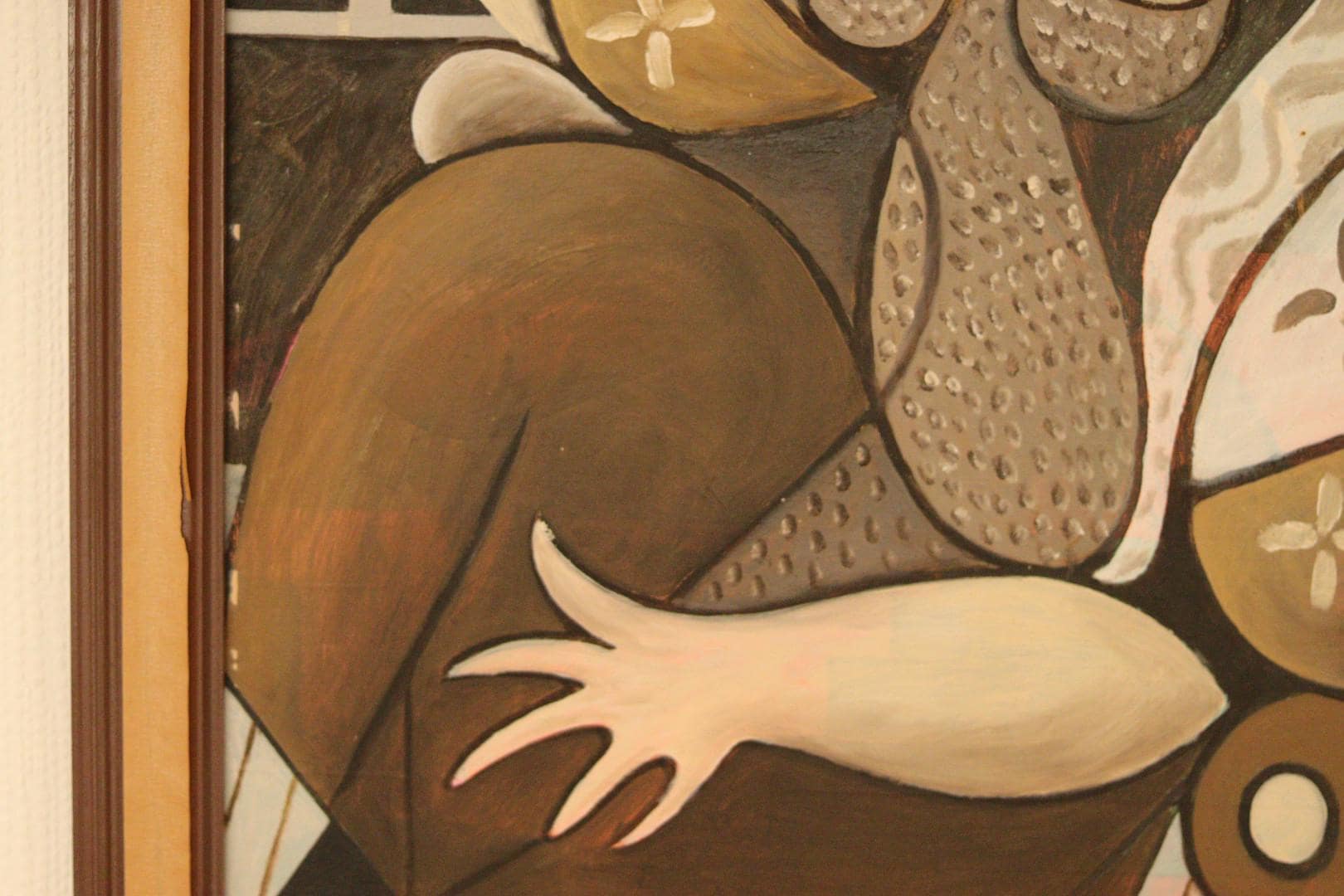 “Sitting Portrait” by Kabe after Pablo Picasso