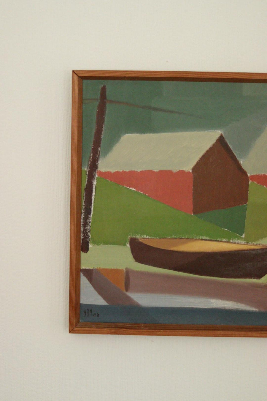 “Moored Boats” by bon