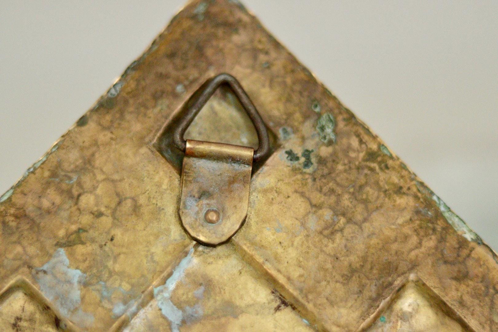 Pair Of Mid Century Swedish Brass Sconces