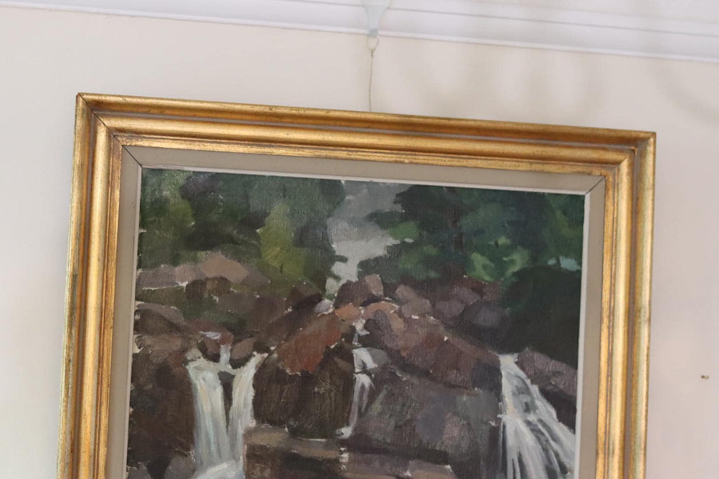 "Cubist Waterfall" – Larson