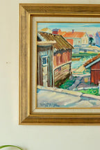 "Village Scene" by Bruno Palmdahl