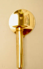 Vintage Swedish Brass Sconce by Gusum