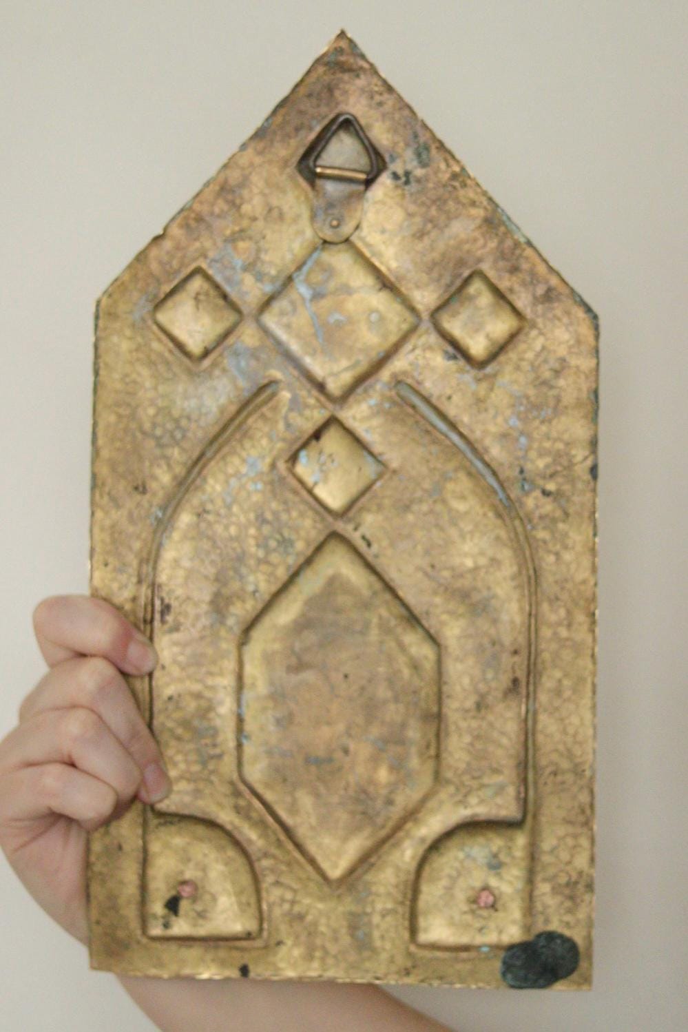 Pair Of Mid Century Swedish Brass Sconces