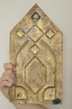 Pair Of Mid Century Swedish Brass Sconces