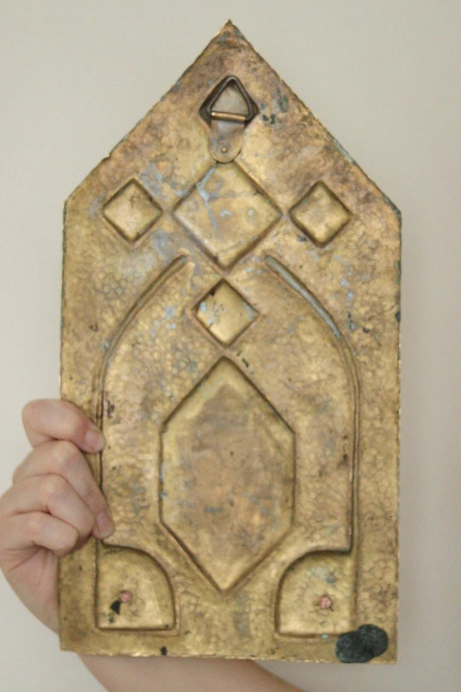 Pair Of Mid Century Swedish Brass Sconces