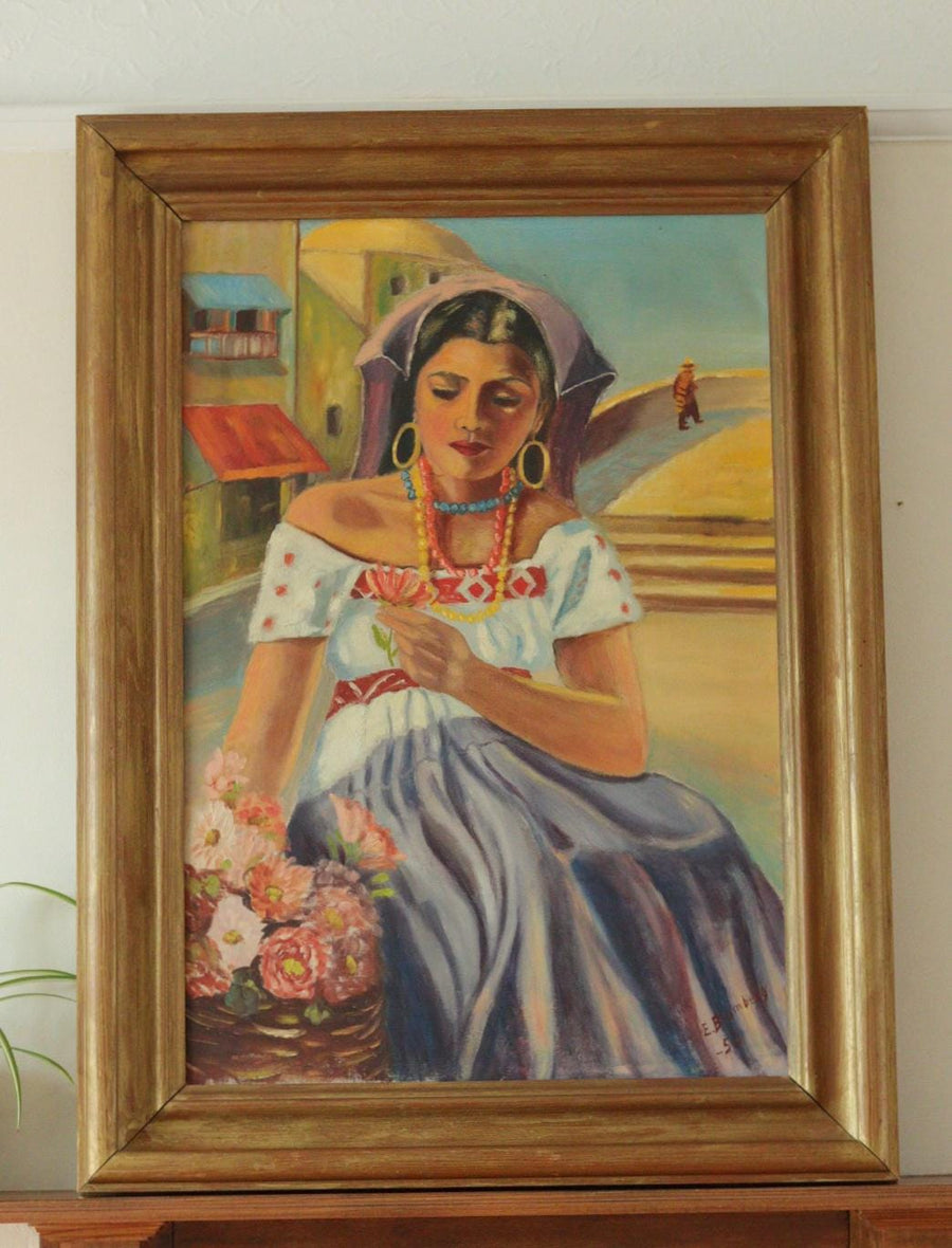 "Mexican Lady" by E. Blomberg