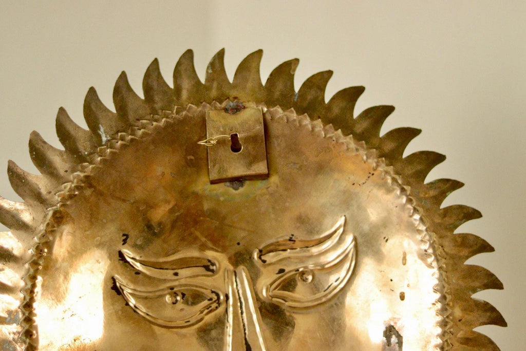 Vintage Brass Sun
